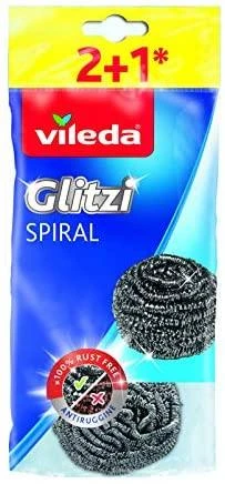 Kempinėlė (sztuka) plieno VILEDA Glitzi Spiral INOX 105176