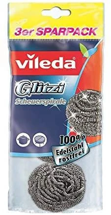Kempinėlė (sztuka) plieno VILEDA Glitzi Spiral INOX 105176