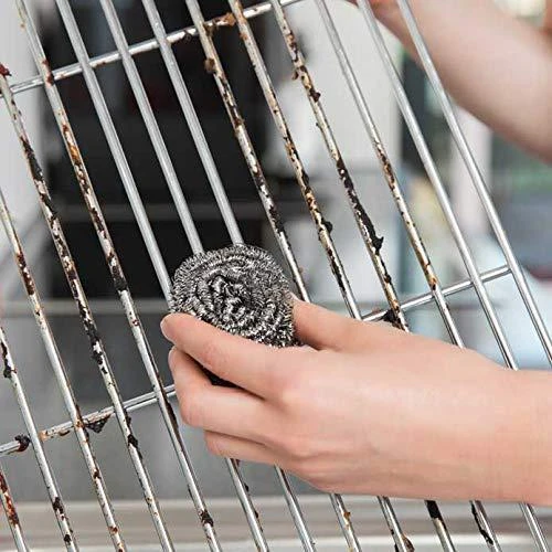 Metalinis šveistukas Vileda Inox Plienas 2+1vnt