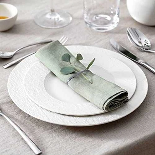 Villeroy & Boch Manufacture Rock -astiasarja, 6-osainen, valkoinen