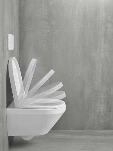 Villeroy & Boch Subway klozeto dangtis su minkštu uždarymu VB 9M55S101