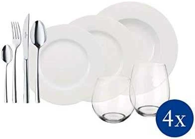 Villeroy & Boch VB-Rinkinys Wonderful World Baltas 4 Friends