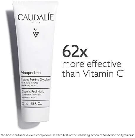 "Caudalie Vinoperfect" glikolio pilingo kaukė 75ml