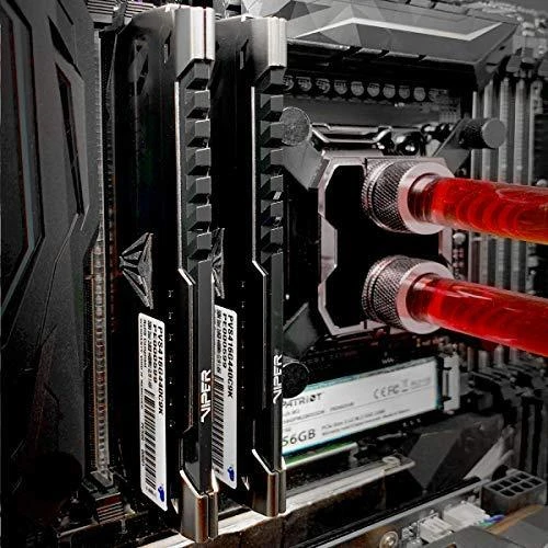 PATRIOT Memory Viper Steel PVS416G320C6K - 16 GB - 2 x 8 GB - DDR4 - 3200 MHz - 288-pin DIMM