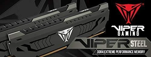 PATRIOT Memory Viper Steel PVS416G320C6K - 16 GB - 2 x 8 GB - DDR4 - 3200 MHz - 288-pin DIMM