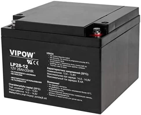 Švino akumuliatorius VIPOW 12V 250Ah