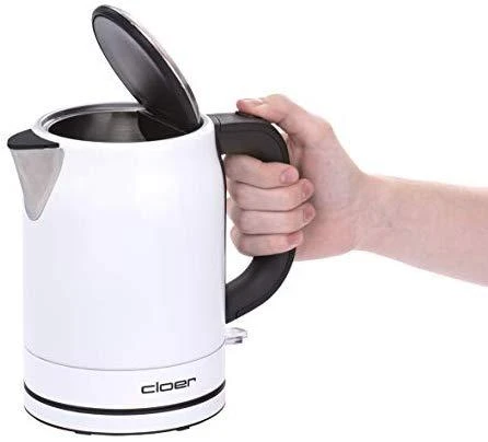 Virdulys CLoer Standard, Nerūdijantis plienas, Baltas/stainless steel, 2200 W, 360° rotational base, 1 L