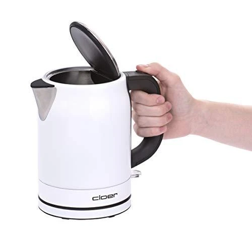 Virdulys CLoer Standard, Nerūdijantis plienas, Baltas/stainless steel, 2200 W, 360° rotational base, 1 L