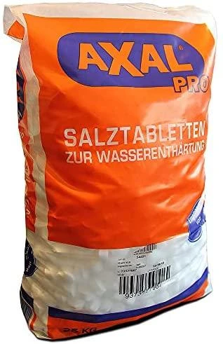 Druska Axal Pro vandens minkštinimo filtrams, 25 kg