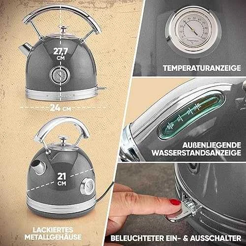 Profi Cook Clatronic Virdulys INOX PC-WKS 1192