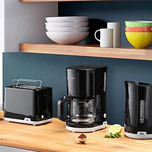 BRAUN Breakfast Virdulys WK 1100 BK, Juodas
