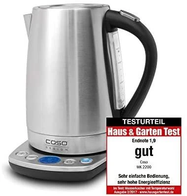Virdulys Caso WK 2200 / Nerūdijantis plienas / 2200 W / 1.7 l
