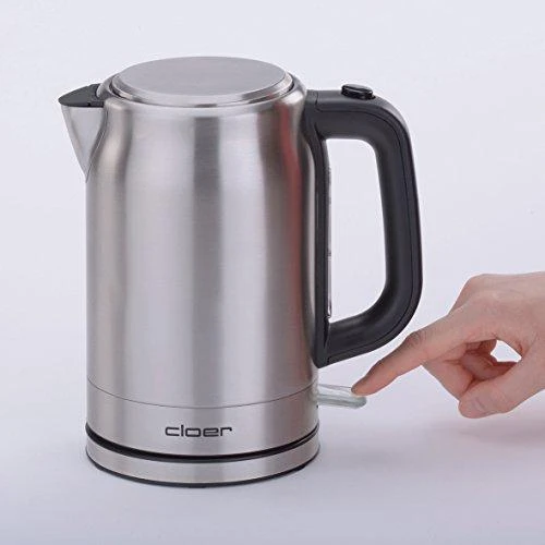 CLoer 4529 Standard virdulys, Nerūdijantis plienas, Nerūdijantis plienas/Juodas, 2200 W, 360° rotational base, 1.7 L