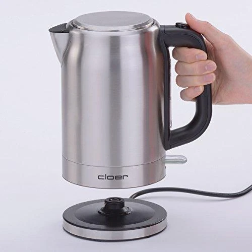 CLoer 4529 Standard virdulys, Nerūdijantis plienas, Nerūdijantis plienas/Juodas, 2200 W, 360° rotational base, 1.7 L