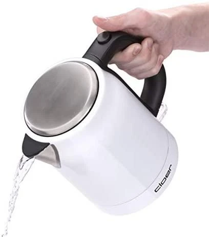 Virdulys CLoer Standard, Nerūdijantis plienas, Baltas/stainless steel, 2200 W, 360° rotational base, 1 L
