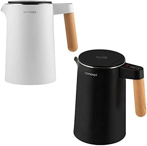 Elektrinis Virdulys - Dviguba Siena 1,5 L Concept Juodas
