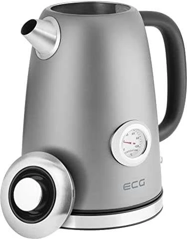 ECG RK 1700 Magnifica Antracito Elektrinė virdulys, 1.7L, Nerūdijantis plienas