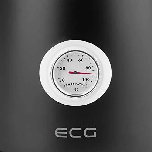 ECG RK 1700 Magnifica Nero Elektrinė virdulys, 1.7L, Nerūdijantis plienas
