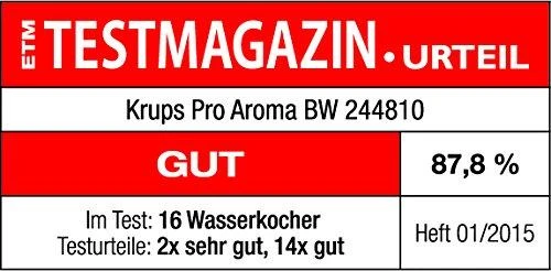 Krups BW 2448 elektrinis virdulys 1,6 L Juoda 2400 W