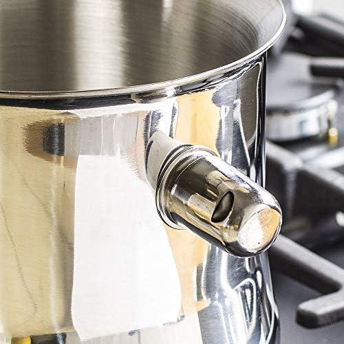 Pieno puodas su švilpuku Konighoffer 1,5 l, indukcinis