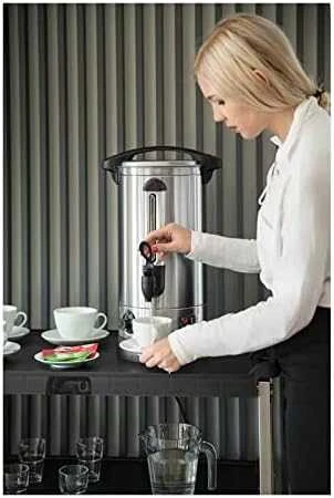 Virdulys Royal Catering Warnik karšto vandens šildytuvas dvigubas sienas plieno 8.7L 1500W