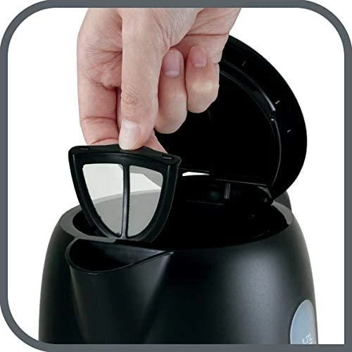 Elektrinis virdulys TEFAL SNOW KO3308, 1.7 l, Juodas