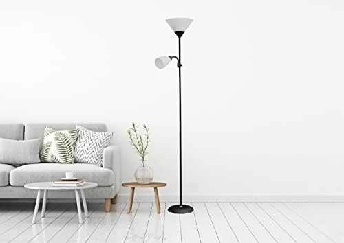 Orno Lampa URLAR toršeras, 175 cm, maks. 25 W E27, maks. 25 W E14, juodas