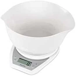 Virtuvinės svarstyklės Salter 1024 WHDR14EU16 Digital Kitchen Scale & Dual Pour Bowl - Baltas