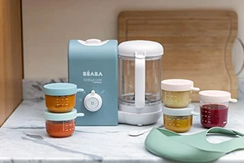 Trintuvas - garintuvas BEABA BABYCOOK EXPRESS BALTIC, Mėlynos spalvos