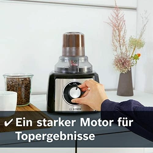 Bosch Virtuvės kombainas MultiTalent 3, 800 W, Juodas (MCM3501M)