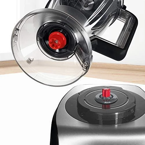 Virtuvinis kombainas Bosch Food processor MultiTalent 3 Plus 900 W, Juoda, šiaušto nerūdijančio plieno