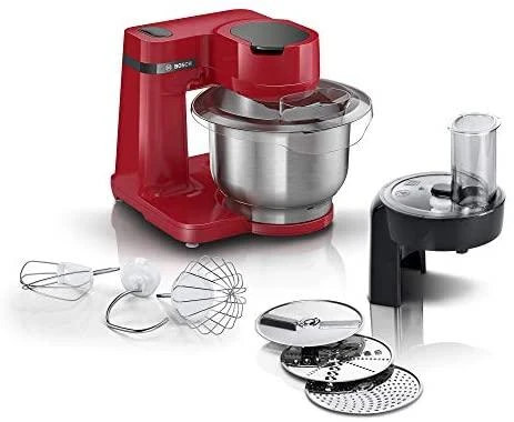 Bosch Virtuvės kombainas MUM Serie | 2 700 W Raudonas, MUMS2ER01
