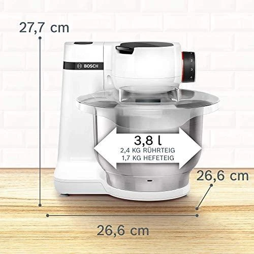 Bosch Virtuvės kombainas MUM Serie | 2 700 W, Baltas MUMS2EW00