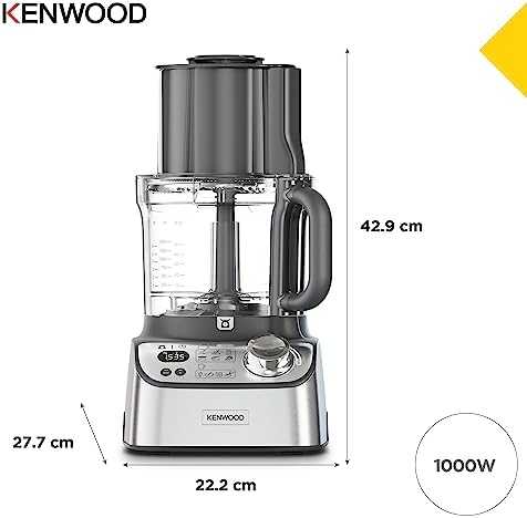 Virtuvinis kombainas Kenwood FDM72.990SS food processor 3 L Nerūdijantis plienas Built-in scales
