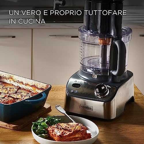 Virtuvinis kombainas Kenwood FDM72.990SS food processor 3 L Nerūdijantis plienas Built-in scales