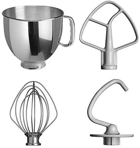Virtuvinis kombainas KitchenAid Artisan 5KSM125, 4,8 l, Raudonos spalvos
