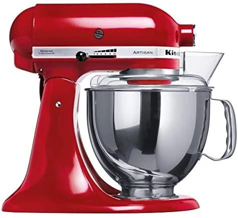 Virtuvinis kombainas KitchenAid Artisan 5KSM125, 4,8 l, Raudonos spalvos