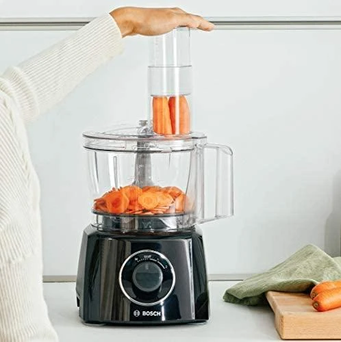 Virtuvinis kombainas Bosch | Food processor | MCM3201B | 800 W | Greičių skaičius 2 | Bowl capacity 2,3 L | Ice crushing | Maišytuvas | Juodas