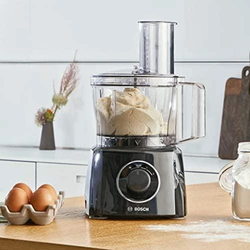 Virtuvinis kombainas Bosch | Food processor | MCM3201B | 800 W | Greičių skaičius 2 | Bowl capacity 2,3 L | Ice crushing | Maišytuvas | Juodas