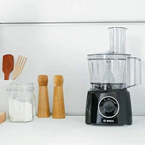 Virtuvinis kombainas Bosch | Food processor | MCM3201B | 800 W | Greičių skaičius 2 | Bowl capacity 2,3 L | Ice crushing | Maišytuvas | Juodas