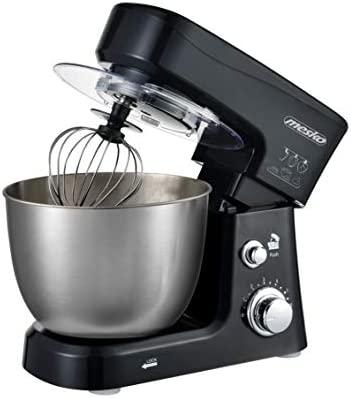 Virtuvinis kombainas Adler Mesko | MS 4217 | 1200 W | Greičių skaičius 6 | Bowl capacity 3.5 L | Nerūdijantis plienas/Juodas