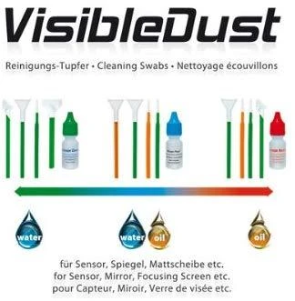 Valiklis Visible Dust Matomi Dust MXD tamponai 1,3 žalia
