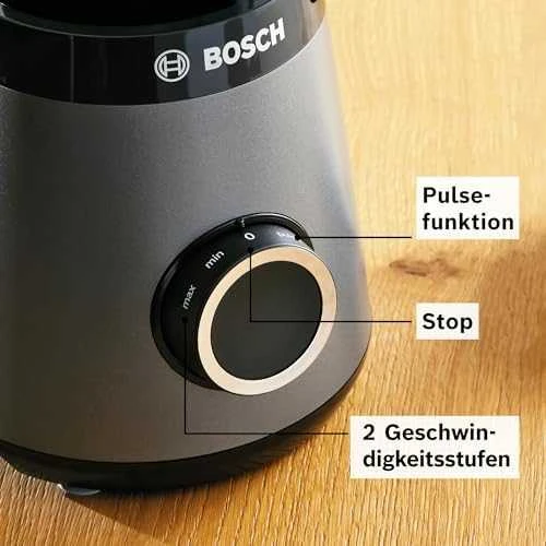 Bosch MMB6174S Serija 4, Trintuvas, VitaPower, 1200 W, Sidabrinės