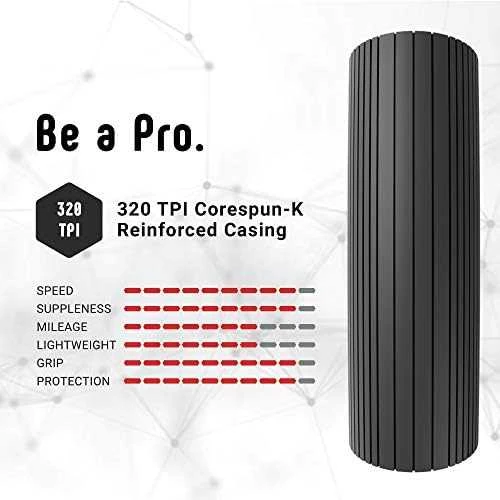 Padanga 28" Vittoria Corsa TLR Fold 700x28c / 28-622 juodas