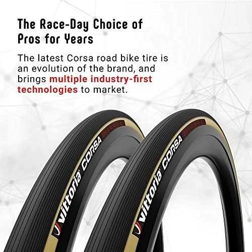 Padanga 28" Vittoria Corsa TLR Fold 700x28c / 28-622 juodas