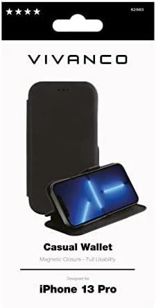 Vivanco dėklas Casual Wallet Apple iPhone 13 Pro (62883)