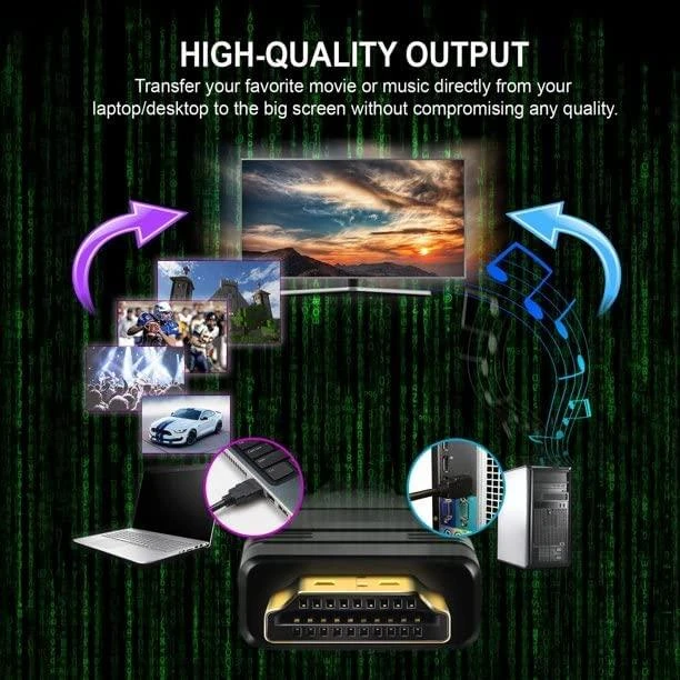 HDMI Laidas - Vivanco HDMI–HDMI 5 m Plokščias Laidas 47105