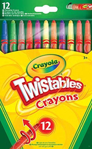Crayola, Inc. CRAYOLA Išsukamos kreidelės, 12 vnt.