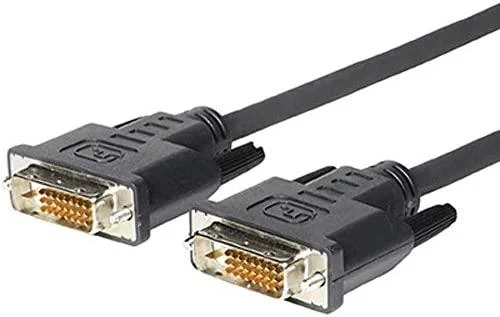 DVI-D kabelio antgaliai su varžtais