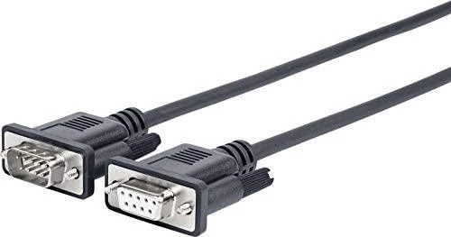 VivoLink DB-9 - DB-9, 5m, Juodas (PRORS5)